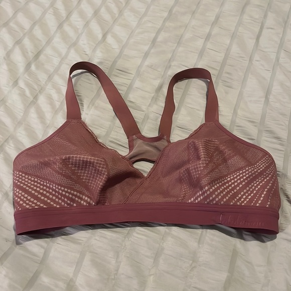 Lululemon Awake to Lace Bra Blush Women’s Medium - Picture 3 of 5